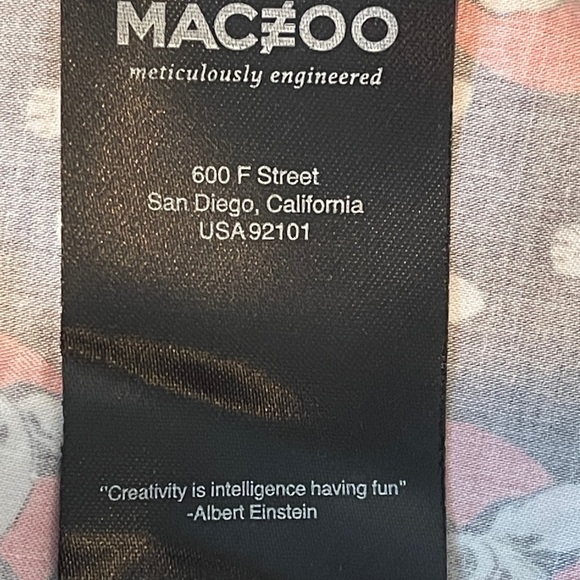 Maceoo Galileo Puppy Short Sleeve Button Down Shirt Red/Black Mens Size XL - Picture 6 of 10